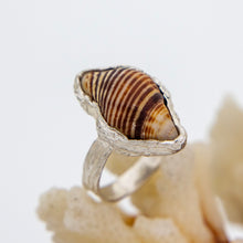 Load image into Gallery viewer, READY TO SHIP Free Flow Shell Ring - 925 Sterling Silver FJD$

