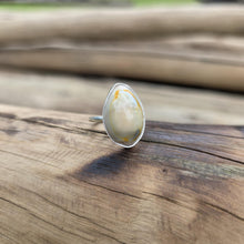 Load image into Gallery viewer, READY TO SHIP Bezel Set Shell Ring - 925 Sterling Silver FJD$
