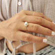Load image into Gallery viewer, READY TO SHIP Fiji Keshi Pearl Ring - 925 Sterling Silver FJD$
