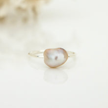 Load image into Gallery viewer, READY TO SHIP Fiji Keshi Pearl Ring - 925 Sterling Silver FJD$
