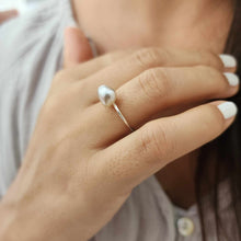 Load image into Gallery viewer, READY TO SHIP Fiji Keshi Pearl Ring - 925 Sterling Silver FJD$
