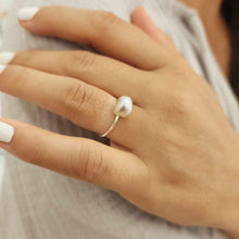 Load image into Gallery viewer, READY TO SHIP Fiji Keshi Pearl Ring - 925 Sterling Silver FJD$
