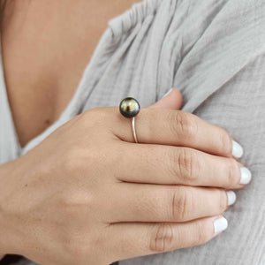 READY TO SHIP Fiji Keshi Pearl Ring - 925 Sterling Silver FJD$