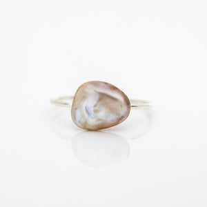 READY TO SHIP Fiji Keshi Pearl Ring - 925 Sterling Silver FJD$