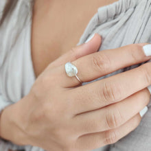 Load image into Gallery viewer, READY TO SHIP Fiji Keshi Pearl Ring - 925 Sterling Silver FJD$
