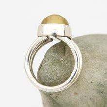 Load image into Gallery viewer, READY TO SHIP Fiji Saltwater Pearl Double Band Ring - 925 Sterling Silver FJD$
