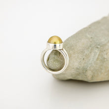 Load image into Gallery viewer, READY TO SHIP Fiji Saltwater Pearl Double Band Ring - 925 Sterling Silver FJD$
