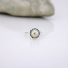 Load image into Gallery viewer, READY TO SHIP Civa Fiji Bezel Set Pearl Ring - 925 Sterling Silver FJD$
