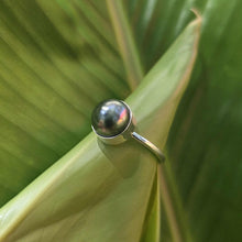 Load image into Gallery viewer, READY TO SHIP Civa Fiji Bezel Set Pearl Ring - 925 Sterling Silver FJD$
