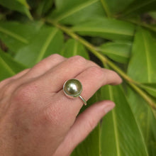 Load image into Gallery viewer, READY TO SHIP Civa Fiji Bezel Set Pearl Ring - 925 Sterling Silver FJD$
