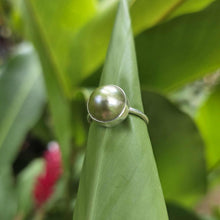Load image into Gallery viewer, READY TO SHIP Civa Fiji Bezel Set Pearl Ring - 925 Sterling Silver FJD$
