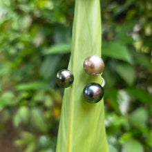 Load image into Gallery viewer, READY TO SHIP Civa Fiji Saltwater Pearl Trio Ring - 925 Sterling Silver FJD$
