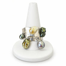 Load image into Gallery viewer, Fiji Pearl Treasure Ring - 925 Sterling Silver FJD$
