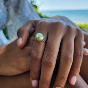 READY TO SHIP - Fiji Saltwater Pearl Ring - 925 Sterling Silver FJD$