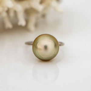 READY TO SHIP - Fiji Saltwater Pearl Ring - 925 Sterling Silver FJD$