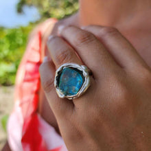 Load image into Gallery viewer, READY TO SHIP Adorn Pacific x Hot Glass Free Flow Ring - 925 Sterling Silver l FJD$
