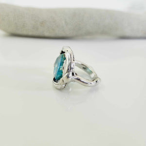 CONTACT US TO RECREATE THIS SOLD OUT STYLE Adorn Pacific x Hot Glass Free Flow Ring - 925 Sterling Silver l FJD$