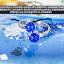 Load image into Gallery viewer, Recycled Ocean Plastic Ring - Stainless Steel FJD$
