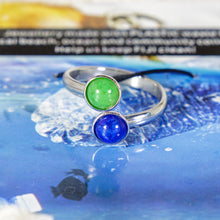 Load image into Gallery viewer, Recycled Ocean Plastic Ring - Stainless Steel FJD$
