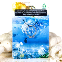 Load image into Gallery viewer, Recycled Ocean Plastic Ring - Stainless Steel FJD$
