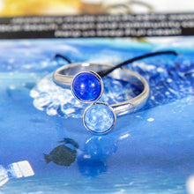 Load image into Gallery viewer, Recycled Ocean Plastic Ring - Stainless Steel FJD$
