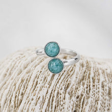 Load image into Gallery viewer, Recycled Ocean Plastic Ring - Stainless Steel FJD$
