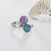 Load image into Gallery viewer, Recycled Ocean Plastic Ring - Stainless Steel FJD$
