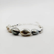 Load image into Gallery viewer, CONTACT US TO RECREATE THIS SOLD OUT STYLE Fiji Baroque &amp; Keshi Pearl Bracelet in 925 Sterling Silver - FJD$
