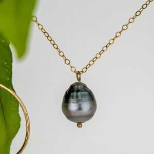 CONTACT US TO RECREATE THIS SOLD OUT STYLE Civa Fiji Saltwater Pearl Necklace and Earring Set - 14k Gold Fill FJD$