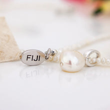 Load image into Gallery viewer, READY TO SHIP Freshwater Pearl Necklace &amp; Earring Set - 925 Sterling Silver FJD$
