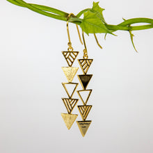 Load image into Gallery viewer, READY TO SHIP Shark Tooth Earrings - 18k Gold Vermeil FJD$
