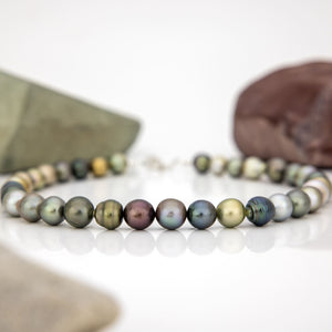 CONTACT US TO RECREATE THIS SOLD OUT STYLE - Civa Fiji Pearl Necklace Strand - 925 Sterling Silver FJD$