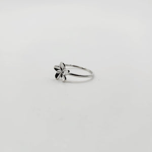 READY TO SHIP Mini Frangipani Ring - 925 Sterling Silver FJD$