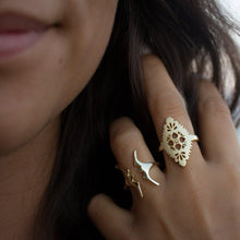 Load image into Gallery viewer, CONTACT US TO RECREATE THIS SOLD OUT STYLE Frigate Bird Ring - 925 Sterling Silver or 18k Gold Vermeil FJD$ - Adorn Pacific - All Products

