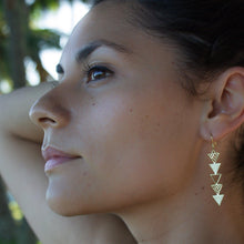 Load image into Gallery viewer, CONTACT US TO RECREATE THIS SOLD OUT STYLE Shark Tooth Earrings - 925 Sterling Silver or 18k Gold Vermeil FJD$ - Adorn Pacific - Earrings
