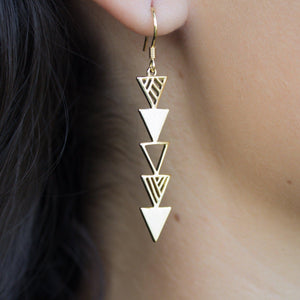 CONTACT US TO RECREATE THIS SOLD OUT STYLE Shark Tooth Earrings - 925 Sterling Silver or 18k Gold Vermeil FJD$ - Adorn Pacific - Earrings