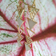Load image into Gallery viewer, CONTACT US TO RECREATE THIS SOLD OUT STYLE Shark Tooth Earrings - 925 Sterling Silver or 18k Gold Vermeil FJD$ - Adorn Pacific - Earrings
