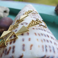 Load image into Gallery viewer, CONTACT US TO RECREATE THIS SOLD OUT STYLE Shark Tooth Earrings - 925 Sterling Silver or 18k Gold Vermeil FJD$ - Adorn Pacific - Earrings
