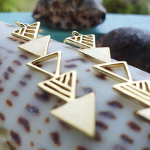 Load image into Gallery viewer, CONTACT US TO RECREATE THIS SOLD OUT STYLE Shark Tooth Earrings - 925 Sterling Silver or 18k Gold Vermeil FJD$ - Adorn Pacific - Earrings
