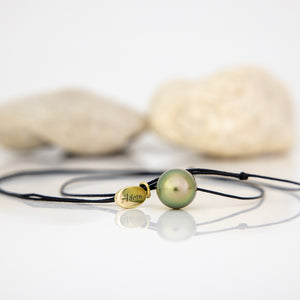 READY TO SHIP Civa Fiji Saltwater Pearl Unisex Necklace - Nylon FJD$