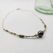 Load image into Gallery viewer, CONTACT US TO RECREATE THIS SOLD OUT STYLE Graded Pearl Glass Bead Necklace - 14k Gold Fill FJD$
