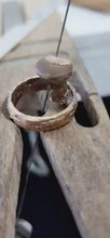 Load and play video in Gallery viewer, READY TO SHIP - Unisex Wide Band Ring - 9k Solid Gold or 925 Sterling Silver FJD$

