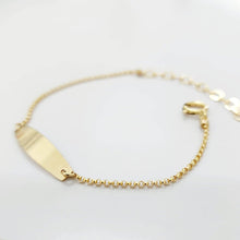 Load image into Gallery viewer, CUSTOM ENGRAVED - Name Bracelet - 14k Gold Fill FJD$ - Adorn Pacific - Bracelets
