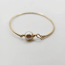 Load image into Gallery viewer, CONTACT US TO RECREATE THIS SOLD OUT STYLE Civa Fiji Saltwater Pearl Bangle - 14k Gold Fill FJD$ - Adorn Pacific - All Products
