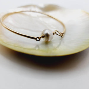 CONTACT US TO RECREATE THIS SOLD OUT STYLE Civa Fiji Saltwater Pearl Bangle - 14k Gold Fill FJD$ - Adorn Pacific - All Products