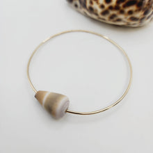 Load image into Gallery viewer, READY TO SHIP Fiji Shell Bangle - 14k Gold Fill FJD$ - Adorn Pacific - All Products
