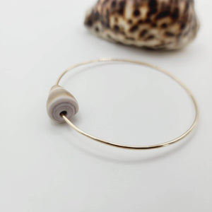 READY TO SHIP Fiji Shell Bangle - 14k Gold Fill FJD$ - Adorn Pacific - All Products