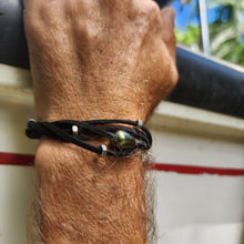 Load image into Gallery viewer, READY TO SHIP Unisex Wrapped Fiji Pearl Bracelet - FJD$ - Adorn Pacific - All Products

