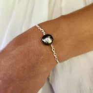 READY TO SHIP Civa Fiji Saltwater Pearl Bracelet - 925 Sterling Silver FJD$