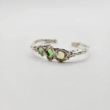 Load image into Gallery viewer, READY TO SHIP Free Flow Seaglass Bangle - 925 Sterling Silver FJD$ - Adorn Pacific - All Products
